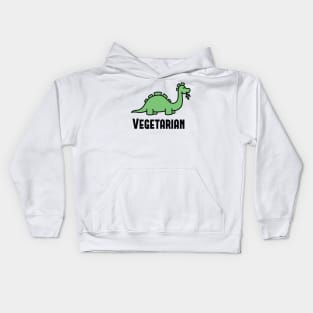 Vegetarian 2 Kids Hoodie